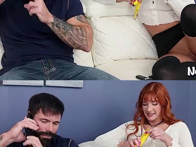 Nookies- Jesse May's Provocative Banana Suck Leads to Bed Bang