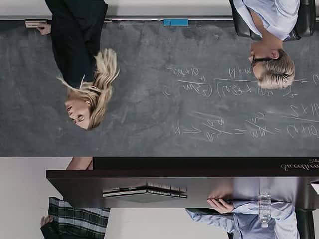 Strict teacher in glasses Ryan Keely gets her pussy licked by sizzling college chick