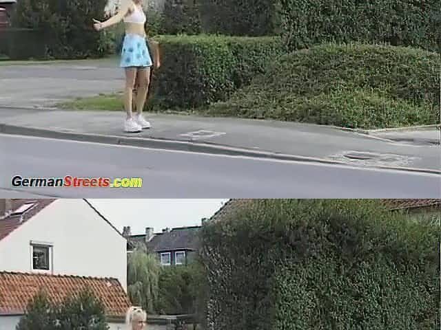 german teen picked up for car sex