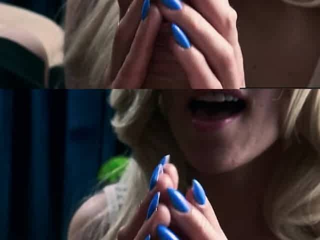 Blonde MILF Gives Late Night Blowjob and Handjob