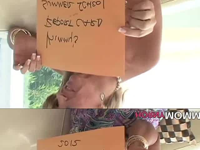 Older stepmom lesbo