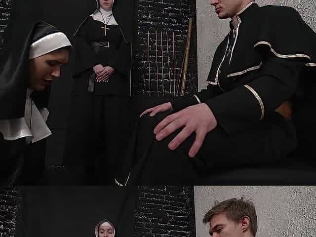 All nuns get to confess to the priest