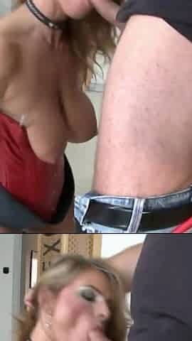 Deutsche Blonde Sex Star Suck and Fucks Hardcore