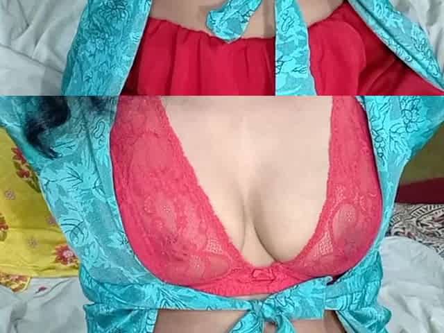 Showing Boobs Along with Handjob