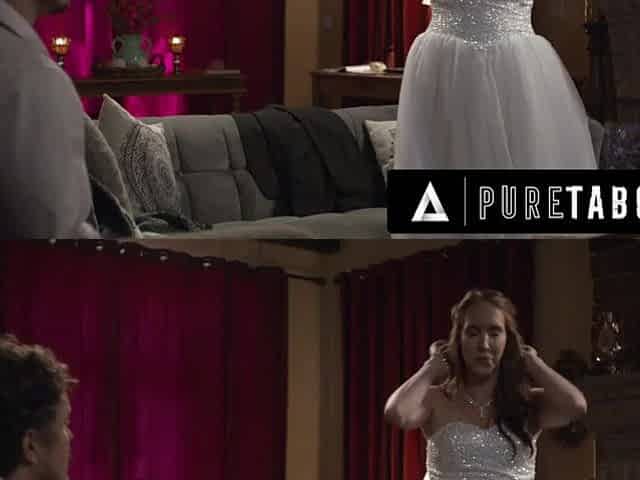 Bride Bangs Stepbrother On Wedding Day