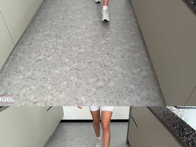 After a Workout the Fitness Honey gets the Ideal Protein from Goo -