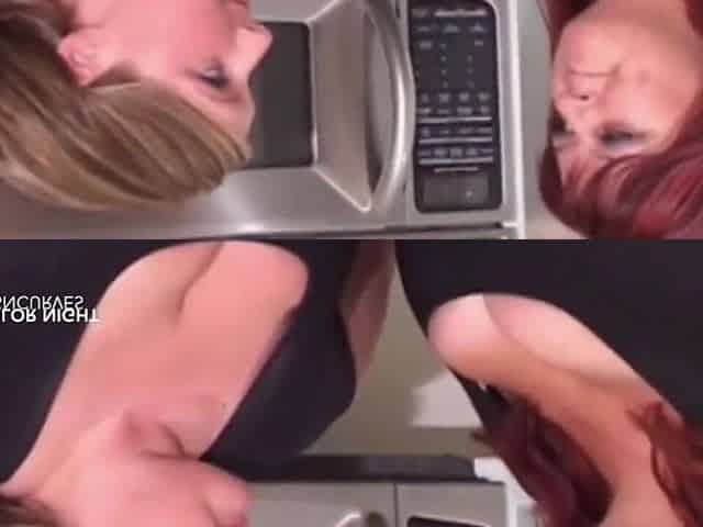 Biggest boob waitresses screwing a bunch of lads at a party