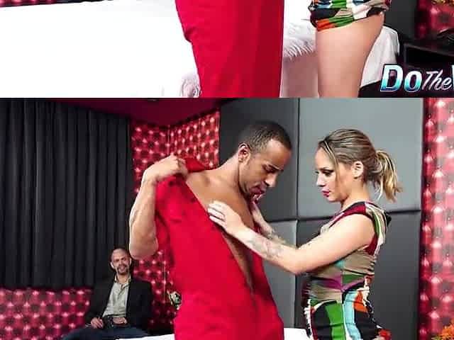 Wicked Barbara Alves Booty Drilled and Creampied in Front of Cuck