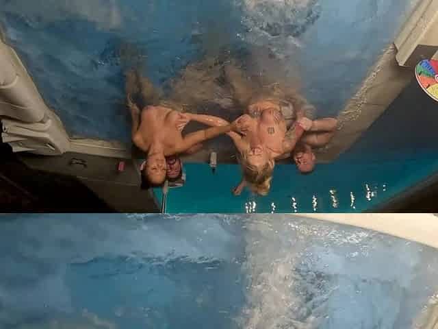 Hawt Tub Foursome Deliah Grace Jazmine Cruz