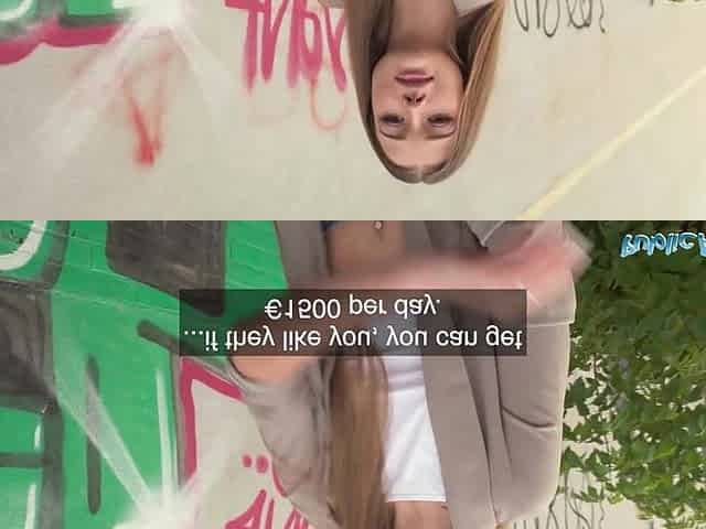 One of the cutest faces I've put my dong into - Public Agent