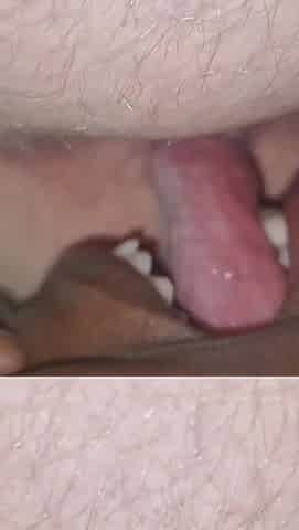 Eating My White Daddy's Ass