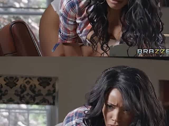 Gorgeous Ebony Gets Caught Masturbating And Fucked Hard - Kiki Minaj And Danny D