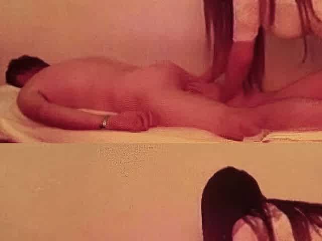 Asian sensual massage and blowjob