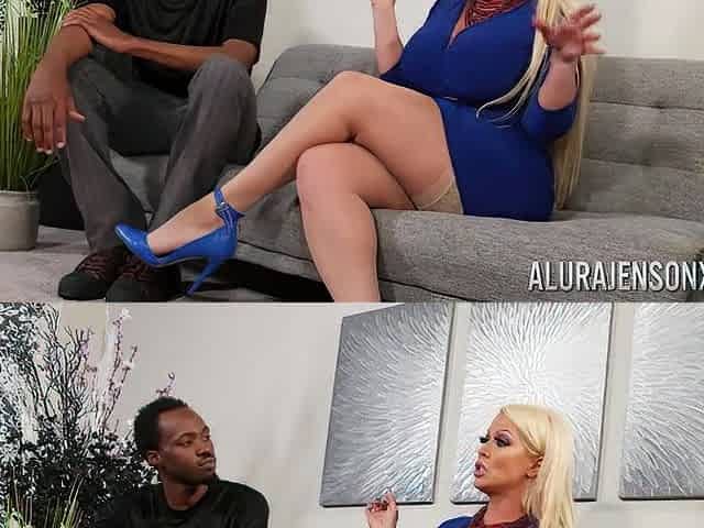 Alura Jenson in Interracial Fraternity Fuck Clip#1