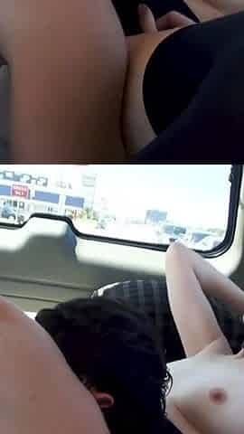Ava Littles first car fuck