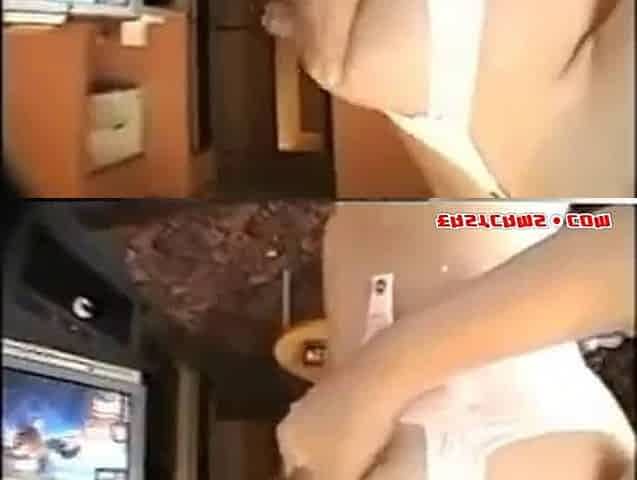 Asian Amateur With Big Tits & Nipples Lactates Milk Rain