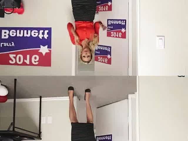 Hot off the campaign trail, young boy Joey gets caught
