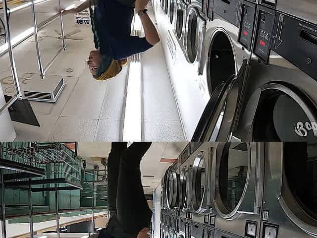 I Locked my Clothing in the Dryer at a Public Laundromat - ENF Public Masturbation and SQUIRT