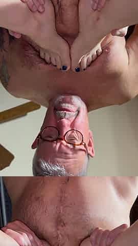 Bonewizzard Worships His Queens Feet