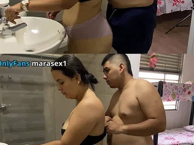 My Stepsister Stays in My Room and Sucks My Dick