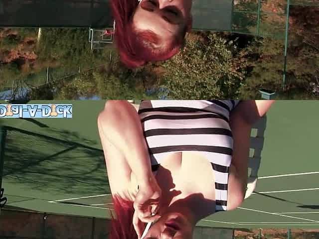 UK PAWG Jaye Rose Tennis Lesson Screw