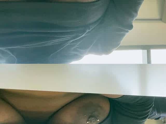 Real amateur urinates and fucks outdoors