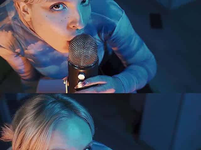 ASMR Throat Sounds (with Elsa)