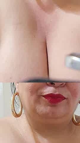 Sexy Hot Stepmom, Only Fans in Slow Motion, in the Shower