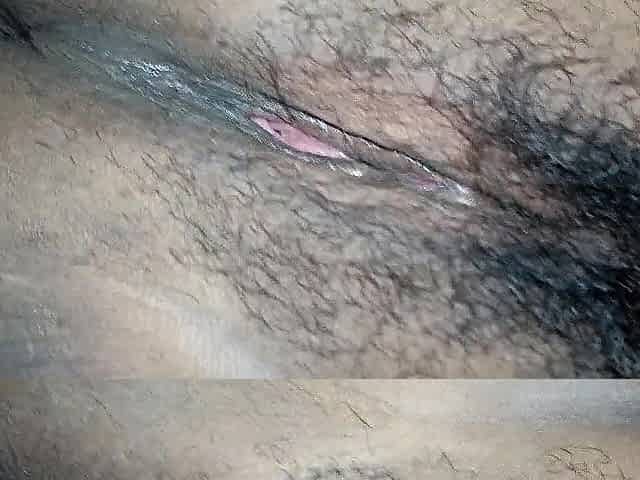 1st I put my fingers in her and then the penis in her corpulent and curly twat