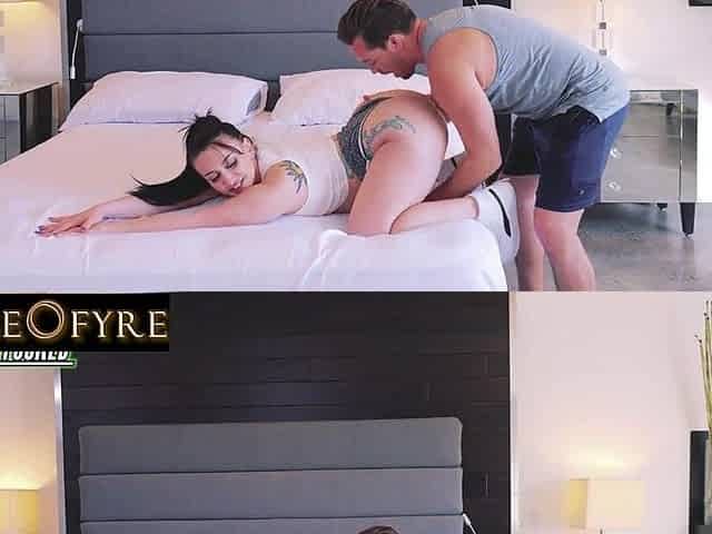 HOUSEOFYRE- Large Booty Porn Legend Mandy Muse lets a Fan take his turn!