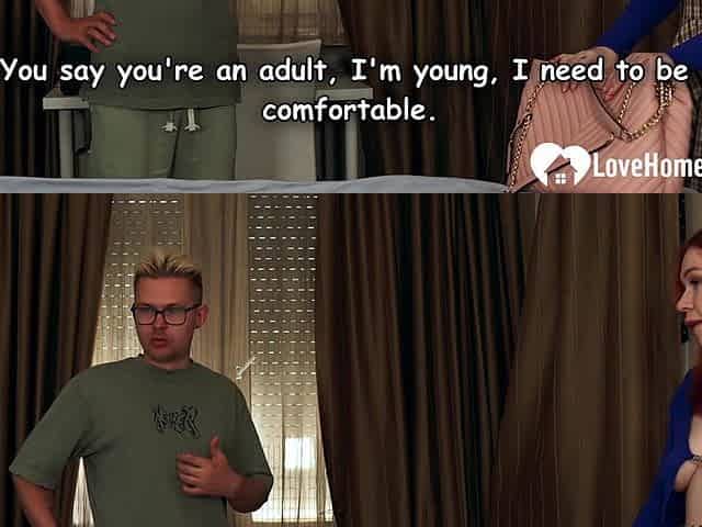 One Bedroom With Step Mom Turns Into Hard Fuck Night