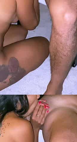 Latin amateur ass rimming