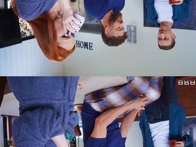 Ella Hughes, Danny D And Xander Corvus In Horny Ginger Babe Sex Smutty Video