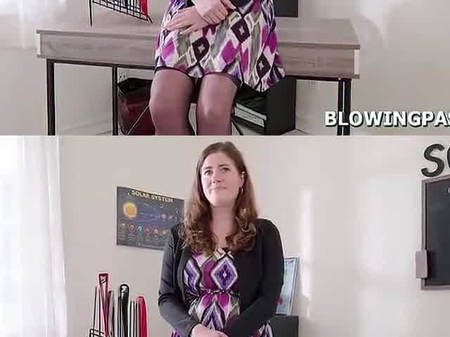 Rion King, Favorite And Alexis Abbey - Teacher Secretly Giving Student 18+ Blowjob