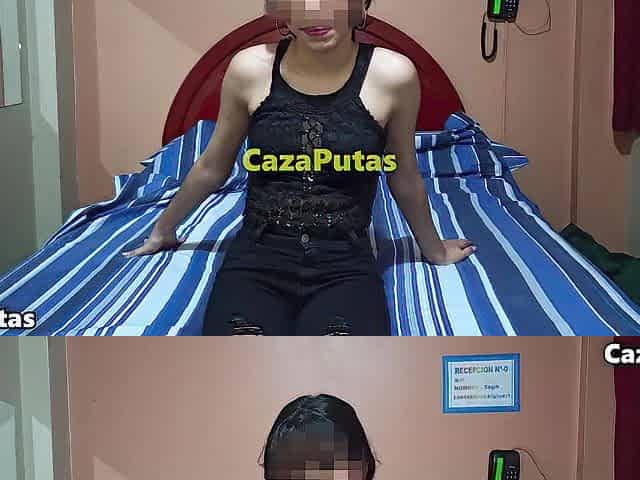 eighteen-year-old Venezuelan swallows sperm in a fake casting