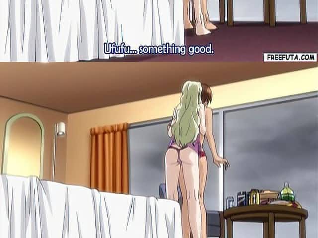 Blonde hentai strap on shemale