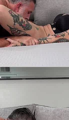 Big Dick Brit Keiran Lee Leaves Tattooed Babe Joanna Angel's Ass Dripping Cum