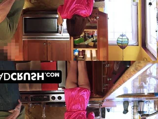 Daddy Crush - Wang Lust Teen Gets Peculiar Treat And Eat Stepdads Ramrod For Breakfast