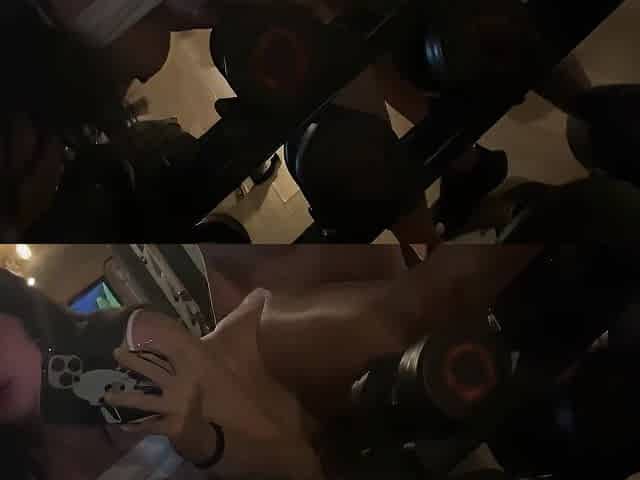 I Fuck The Fit Monitor Of The Gym After Training