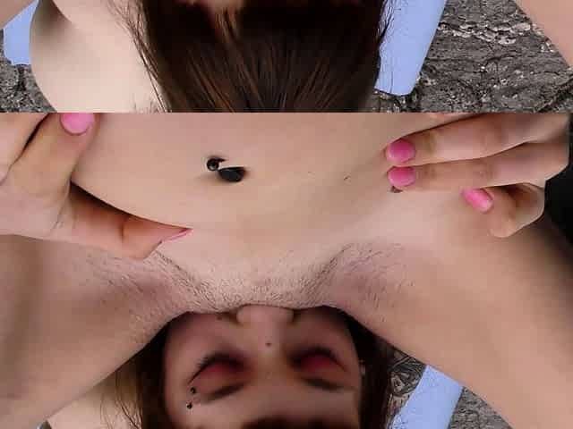 Beach POV Pussy Lick