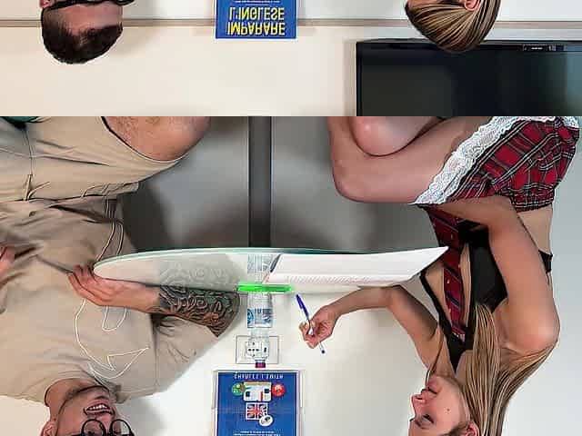 That babe has to study, that guy craves to screw. Italian porn