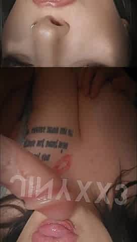 Real German Amateur Jiny POV Deepthroat and Messy Tittyfuck with Lots of Spit
