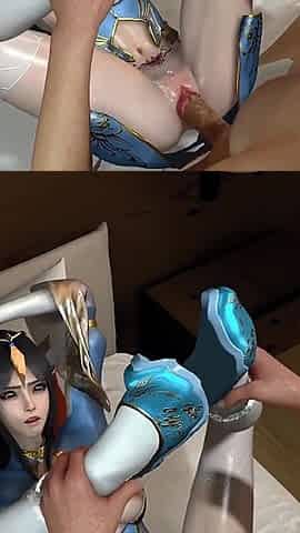 Beauty Feng Qing Er Fuck the Monk - 3D Animation Hentai