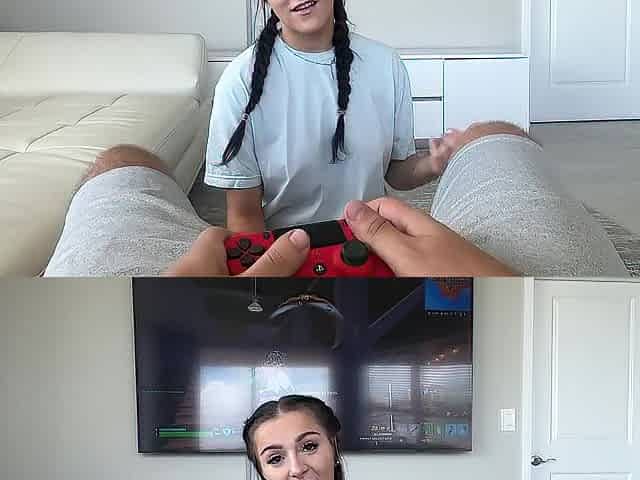 Gamer Hunk Gets Favourable Creampie ~ Serena Sterling ~ Household Dream ~ Scott Stark