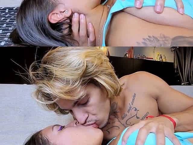 FAT BOY AND FRIENDS VS GIRLS - Hot Kisses With A Lot Of