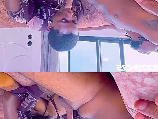 Chief and his ebony butt tiny side playgirl