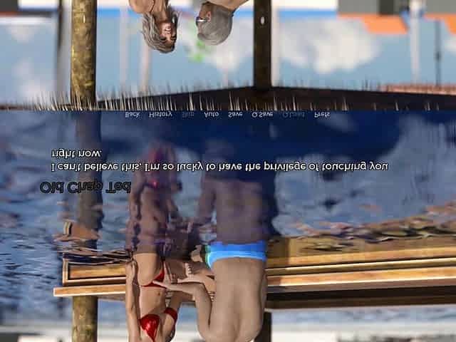 Tacos Cuck Watches His Wife Giving Pussy to an Old Chap and Deepthroating His Cock by the Pool - Episode 90
