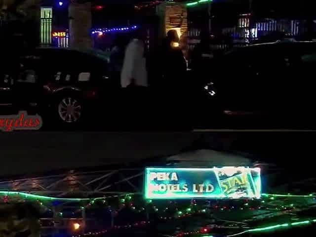 LAGOS STREET CUTIE BANGED IN THE CLUB ROOM WITH A LARGE EBONY DONG