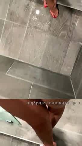Amateur striptease and Solo masturbation