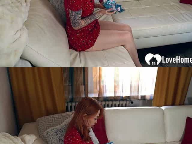Step Mommy Avid About Cigarettes Gets Pounded On Bed